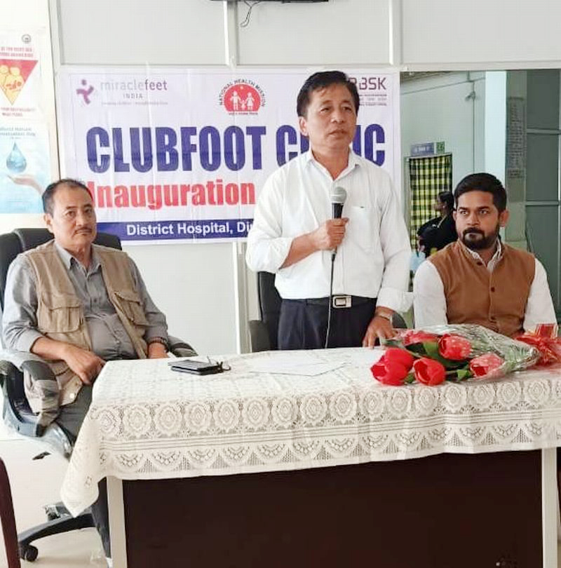 Clubfoot Clinic launched at DHD